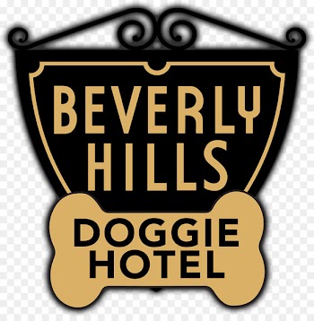 Beverly Hills Sign Beverly Hills Doggie Hotel Logo Michael J Brand DDS - Dog 