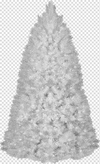 Bg christmas tree, gray Christmas tree illustration transparent background PNG clipart