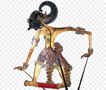 Bhima Yudhishthira Arjuna Wayang Ghatotkacha - Hanuman 