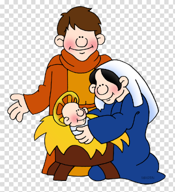 Bible Clip Art by Phillip Martin, Holy Family