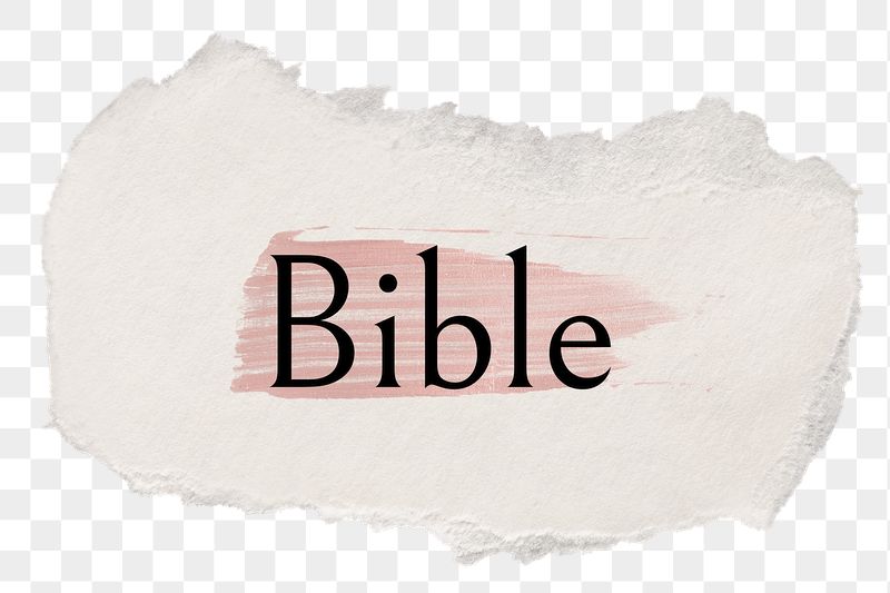 Bible png ripped paper word | Free PNG - rawpixel