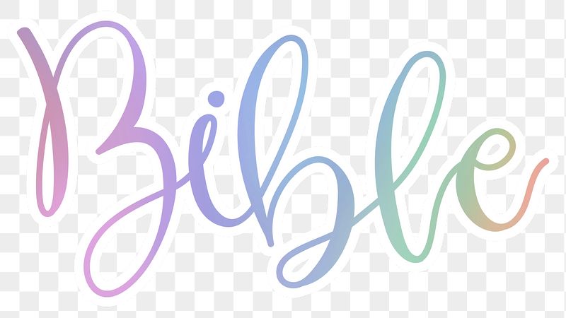 Bible png word sticker typography, | Free PNG - rawpixel