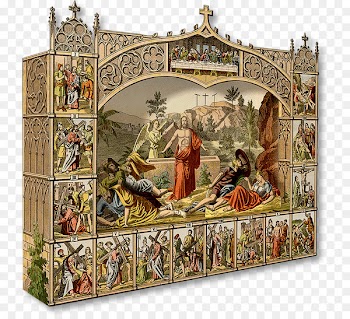 Bible Resurrection of Jesus Christianity Diorama Stations of the Cross - jesus easter 
