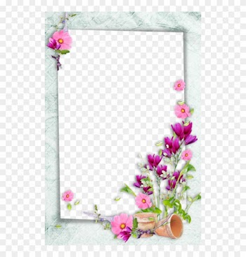 Bible Study Notebook, Printable Frames, Borders And - Boarder Flowers Border Design