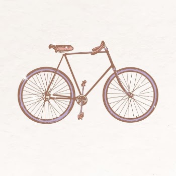 Bicycle aesthetic clipart, vehicle glittery | Free PSD Illustration - rawpixel