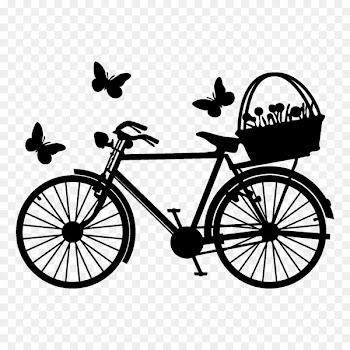 Bicycle Baskets Wall decal Bicycle Frames - bicycle 