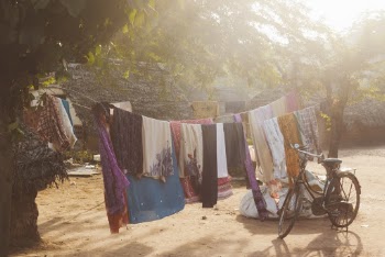 Bicycle Beside Clothes