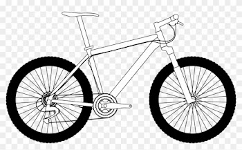Bicycle Bike Clipart 6 Bikes Clip Art 3 2 6 Clipartcow - Trail Hardtail Mountain Bike