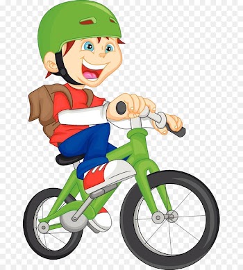 Bicycle Cartoon Stock photography Clip art - Cycling 