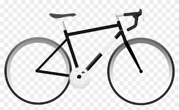 Bicycle Clip Art - Cartoon Bike Transparent Background