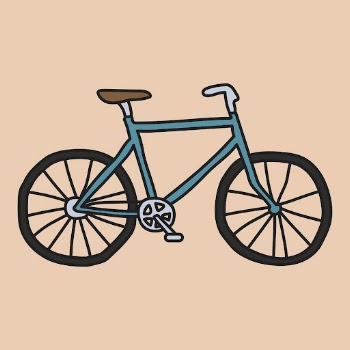 Bicycle clipart, sustainable vehicle cute | Free Vector Illustration - rawpixel