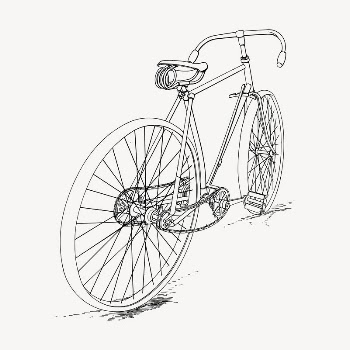 Bicycle clipart, vehicle illustration. Free | Free Photo - rawpixel