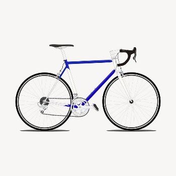 Bicycle clipart, vehicle illustration vector. | Free Vector - rawpixel