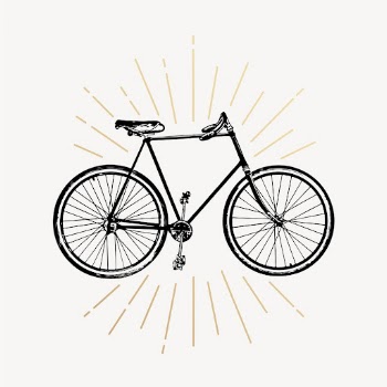Bicycle clipart, vintage sustainable vehicle | Free Vector Illustration - rawpixel