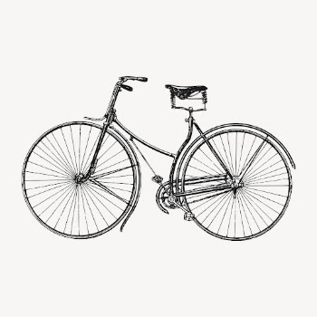 Bicycle clipart, vintage vehicle illustration | Free Vector - rawpixel