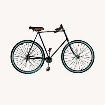 Bicycle collage element, sustainable vehicle | Free Vector Illustration - rawpixel