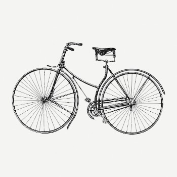 Bicycle drawing, vehicle vintage illustration | Free PSD - rawpixel