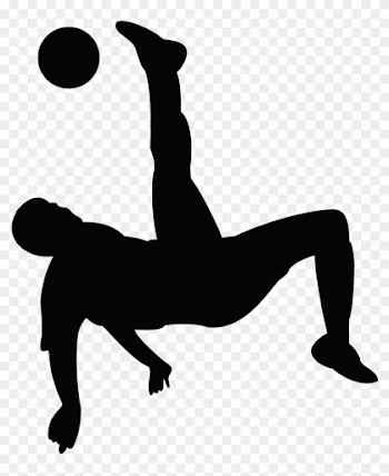 Bicycle Kick Football Player - Bicycle Kick Clip Art