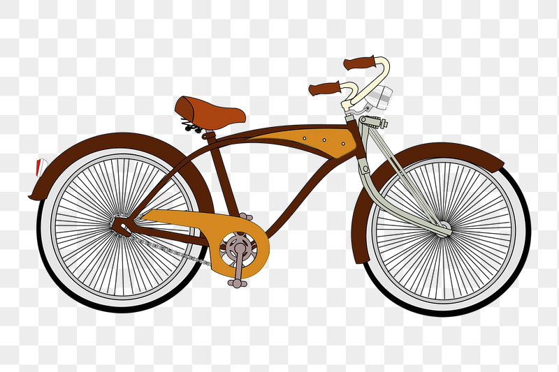 Bicycle png sticker illustration, transparent | Free PNG - rawpixel