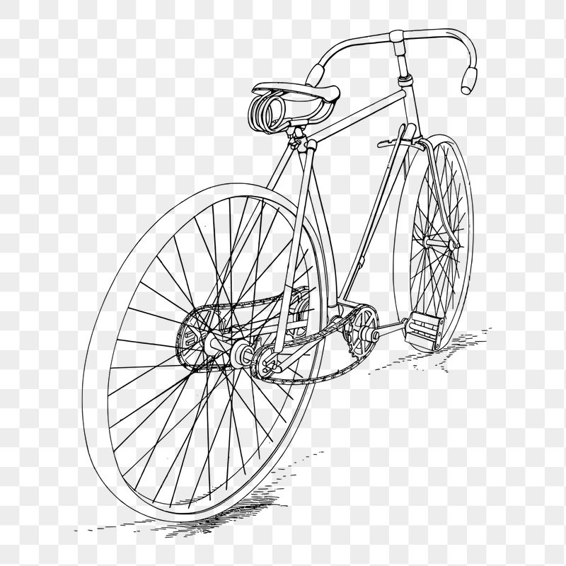 Bicycle png sticker, vehicle illustration | Free PNG - rawpixel