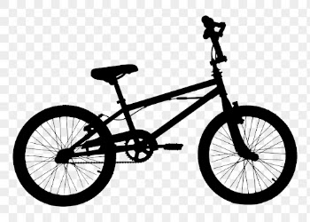 Bicycle png sticker vehicle silhouette, | Free PNG - rawpixel
