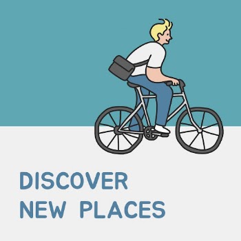 Bicycle ride Instagram post template, | Free PSD Template - rawpixel