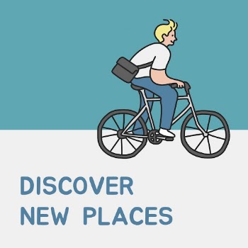 Bicycle ride Instagram post template, | Free Vector Template - rawpixel