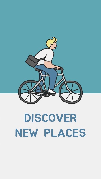 Bicycle ride Instagram story template, | Free PSD Template - rawpixel