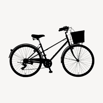 Bicycle  silhouette clipart, sport | Free Vector - rawpixel
