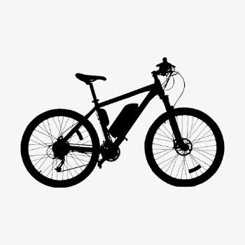 Bicycle silhouette clipart, vehicle illustration | Free Vector - rawpixel