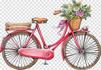 Bicycle Wedding invitation Save the date Watercolor painting Cycling, Vintage bike transparent background PNG clipart