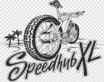 Bicycle Wheels Bicycle Frames Rohloff Speedhub, Fat Tire transparent background PNG clipart