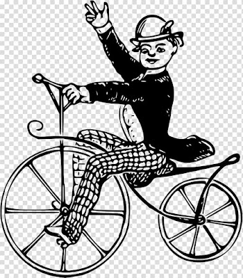 Bicycle Wheels Cycling Bicycle Frames Road bicycle Hybrid bicycle, vintage cyclist transparent background PNG clipart