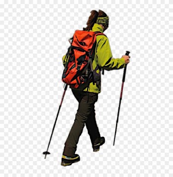 Bidezidor Kirol Pin Lead Sport - Hiking People Png