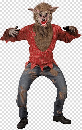 Big Bad Wolf Costume party Halloween costume, Halloween transparent background PNG clipart