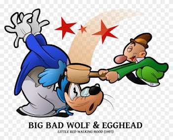 Big Bad Wolf N Egghead By Boscoloandrea - Boscoloandrea Egghead