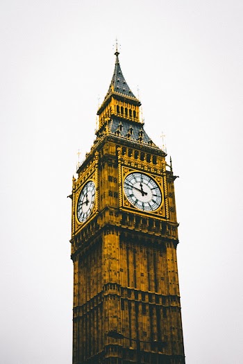 Big Ben, London Under Gray Sky