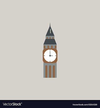 Big ben monument of london big ben vector image