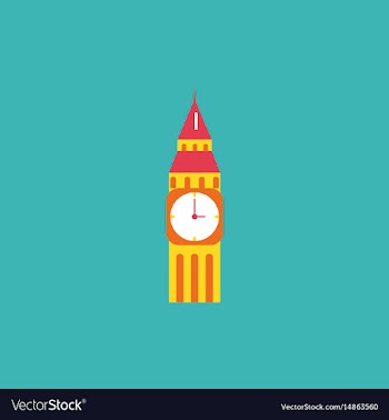 Big ben monument of london big ben vector image