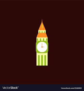 Big ben monument of london big ben vector image