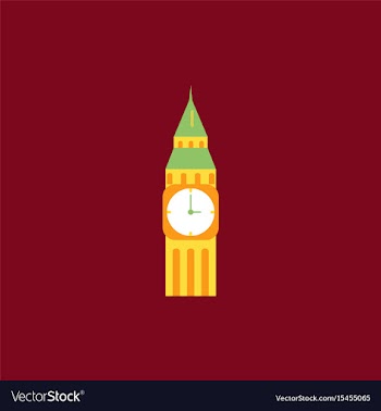 Big ben monument of london big ben vector image