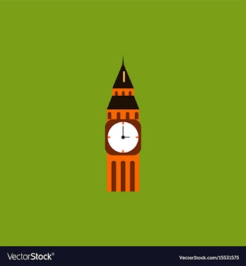 Big ben monument of london big ben vector image