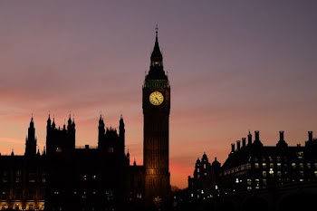 Big Ben The Clock, London during golden hour