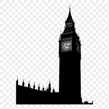 Big Ben tower png clipart, | Free PNG Illustration - rawpixel