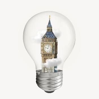 Big Ben tower sticker, land | Free PSD - rawpixel