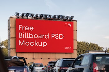Big Billboard PSD Mockup 家系 free billboard psd mockup created by mr.mockup hhemk 42 