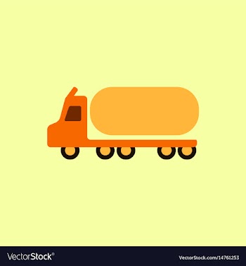 Big car in flat style tank vector image
