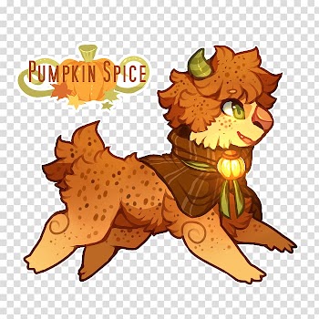 Big cat Lion Mammal Tail, pumpkin spice transparent background PNG clipart