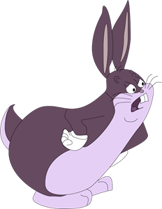 Big chungus funny Logo Vector
