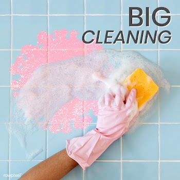 Big cleaning during coronavirus pandemic social template vector | Free  vector - 2307508